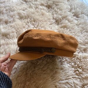 Brown Brixton fiddler hat